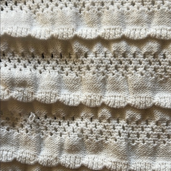 Bailey 44 White Crew Neck Smocked Short Sleeve Stretchy Tee Size: Small (S) - Picture 14 of 15